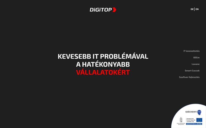 Screenshot of digitop.hu