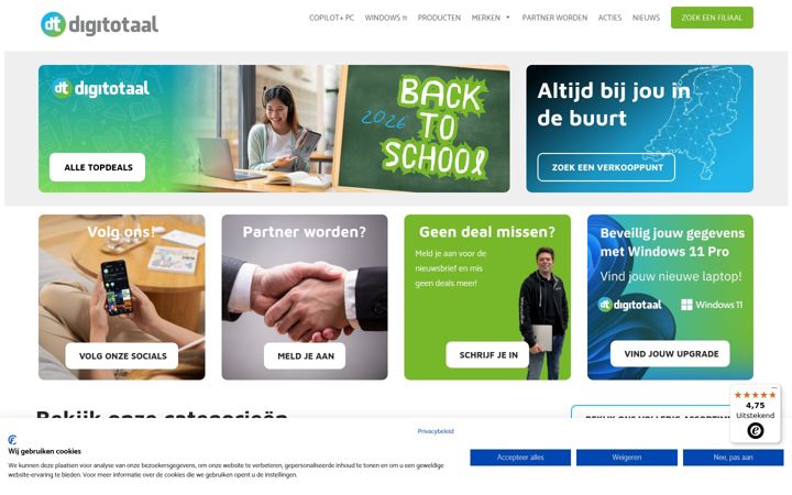 Zrzut ekranu digitotaal.nl