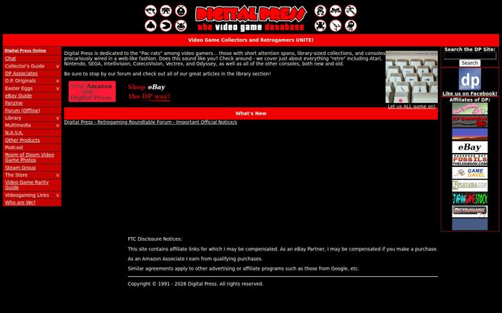 Screenshot of digitpress.com