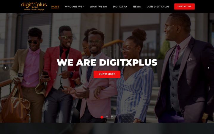 Screenshot of digitxplus.com