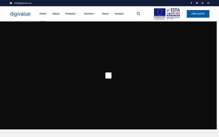 Screenshot of digivalue.eu