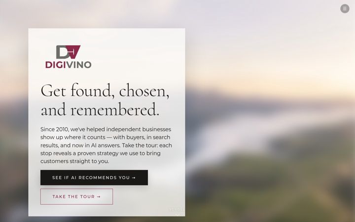Screenshot of digivino.com