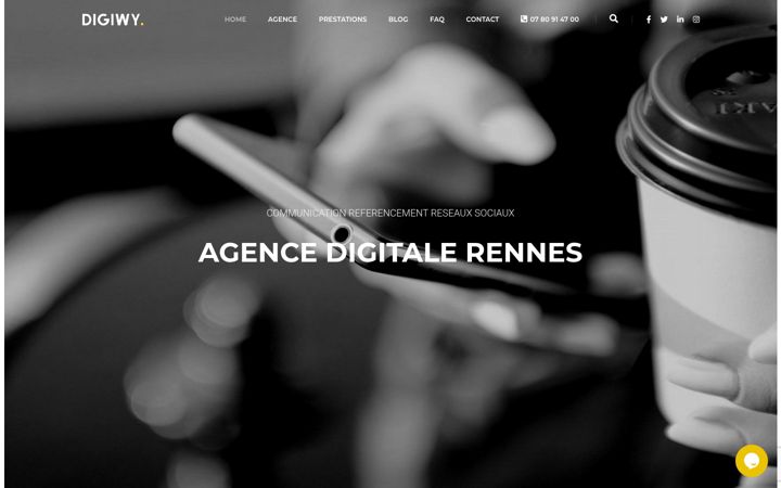 Screenshot of digiwy.com
