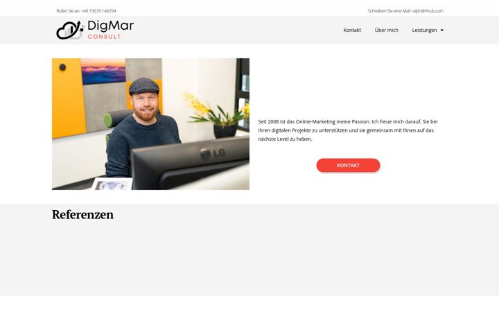Screenshot of digmarconsult.com