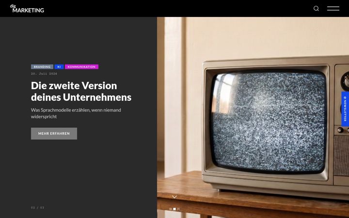Screenshot of digmarketing.de