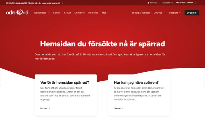 Captură de ecran a digmi.no