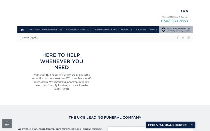 dignityplc.co.uk