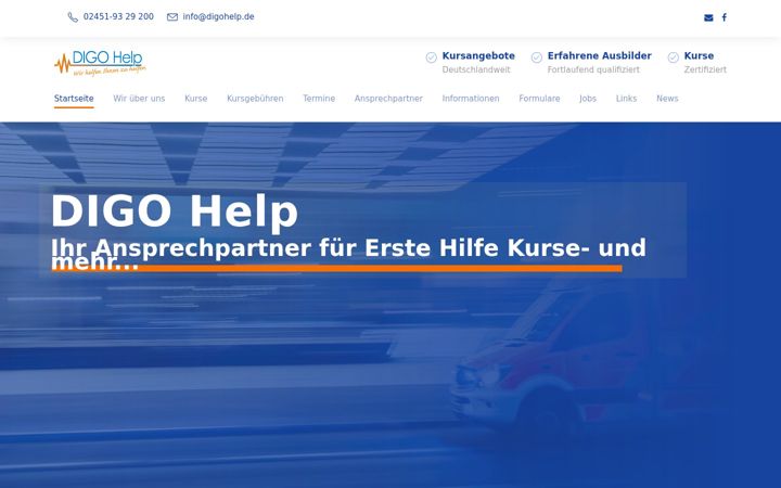 Screenshot of digohelp.de