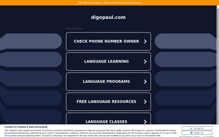 Screenshot of digopaul.com