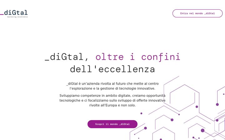 Screenshot of digtal.it