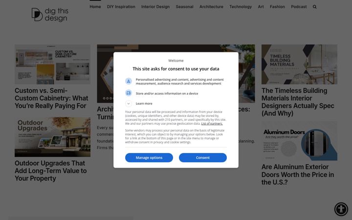 Screenshot di digthisdesign.net