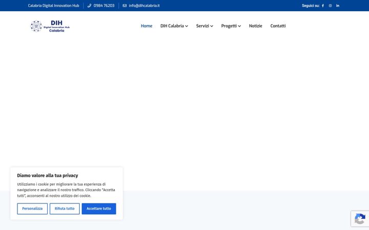 Screenshot of dihcalabria.it