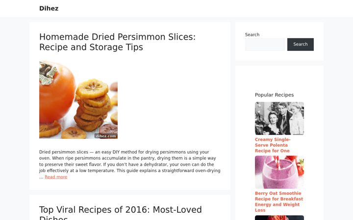 Screenshot of dihez.com