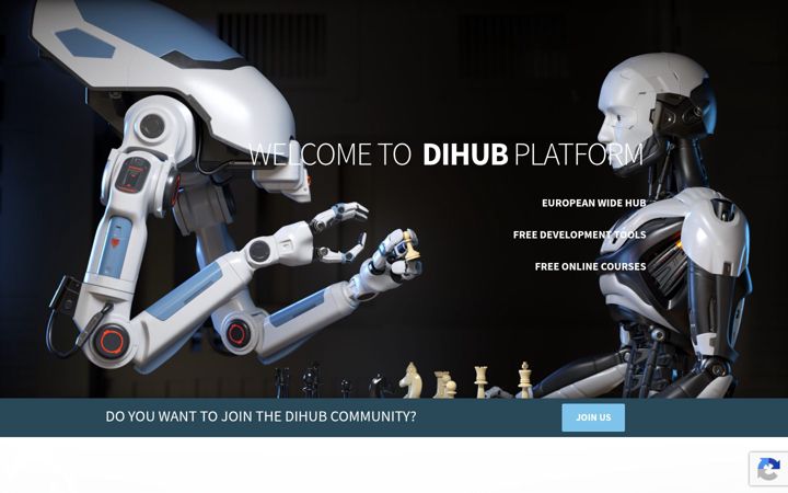 Screenshot of dihub.cloud