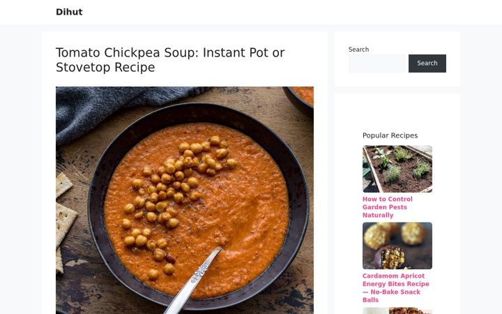 Screenshot of dihut.com