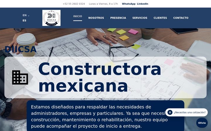 Screenshot of diicsacv.com