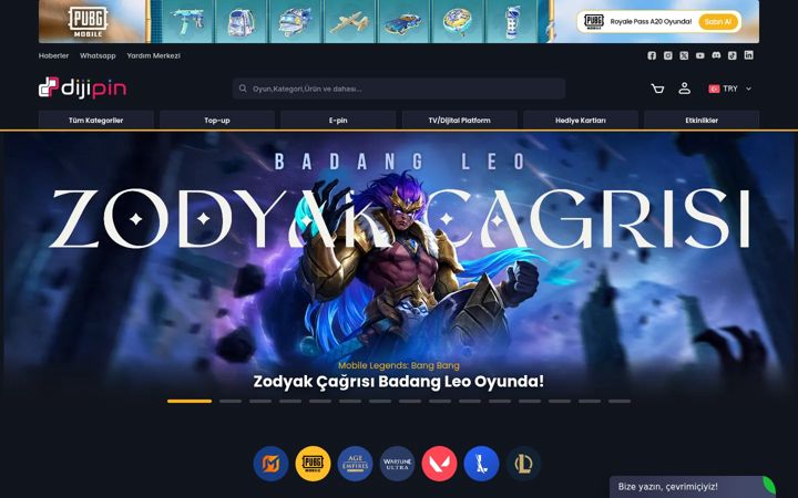 Screenshot of dijipin.com