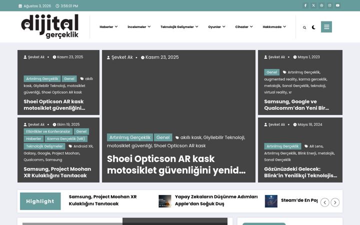 Screenshot of dijitalgerceklik.com