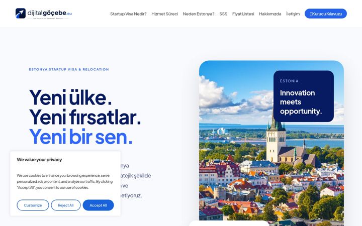 Screenshot of dijitalgocebe.eu