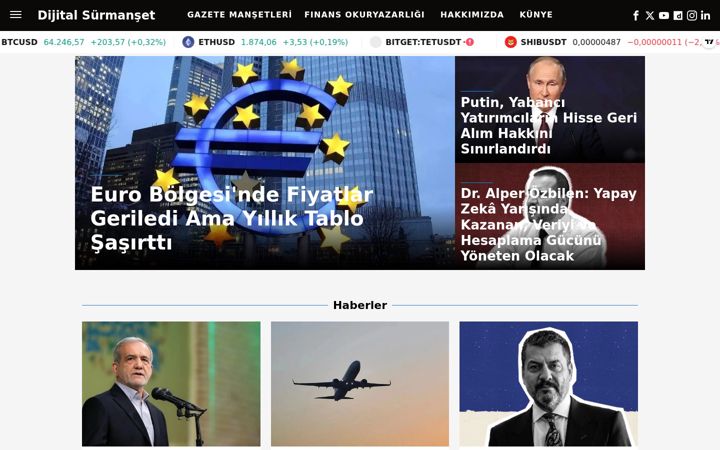 Screenshot of dijitalsurmanset.com