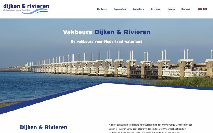 Zrzut ekranu dijkenenrivieren.nl