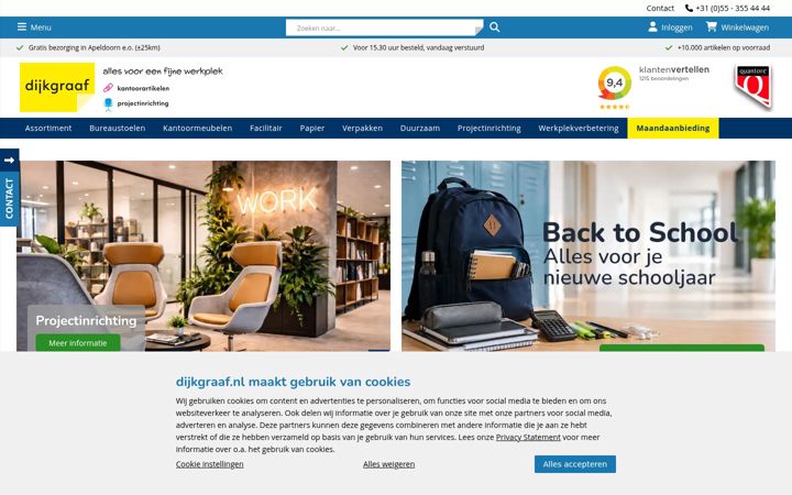 Zrzut ekranu dijkgraaf.nl
