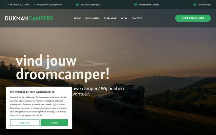 dijkmancampers.nl