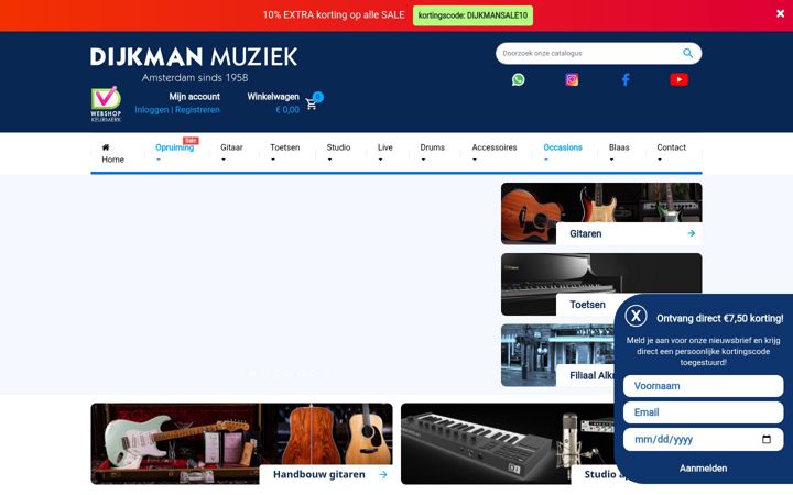 dijkmanmuziek.nl