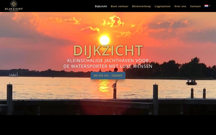 Ekrānuzņēmums no dijkzichtbv.nl