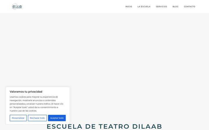 Screenshot of dilaabteatral.com