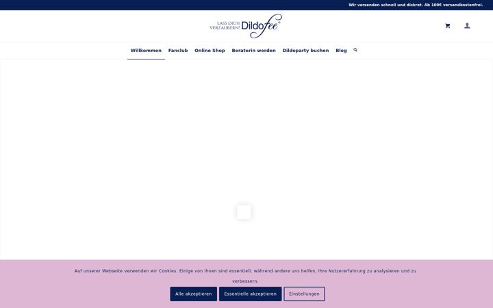 Screenshot of dildofee.de