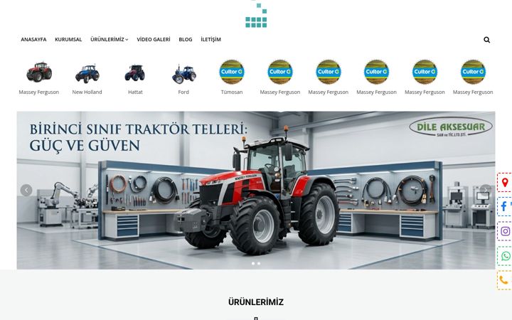 Screenshot of dileaksesuar.com