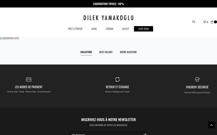 Screenshot of dilekyamakoglu.com