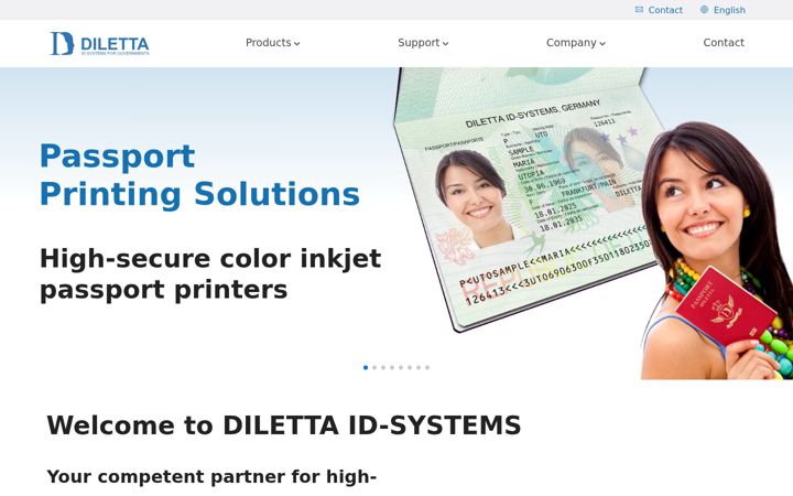 Screenshot of diletta.com