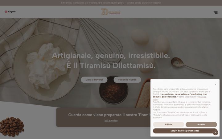 Screenshot of dilettamisu.it