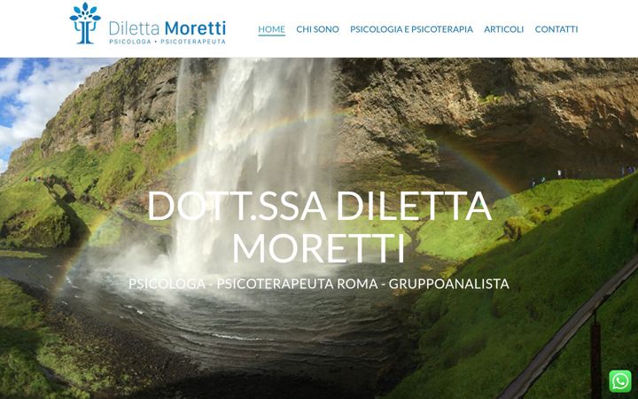 Screenshot of dilettamoretti.it