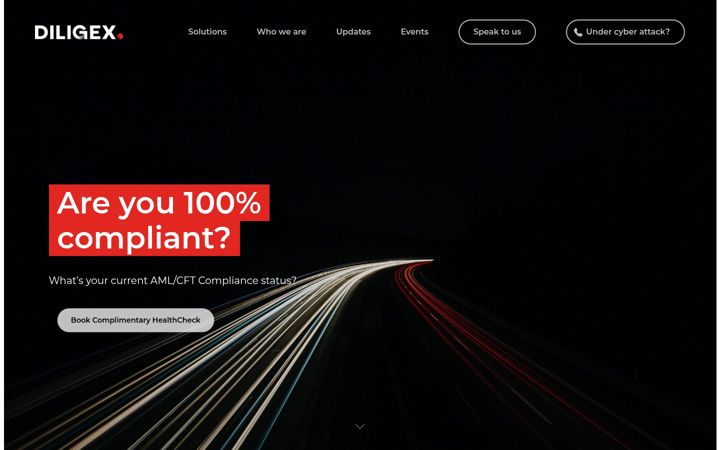 Screenshot of diligex.eu