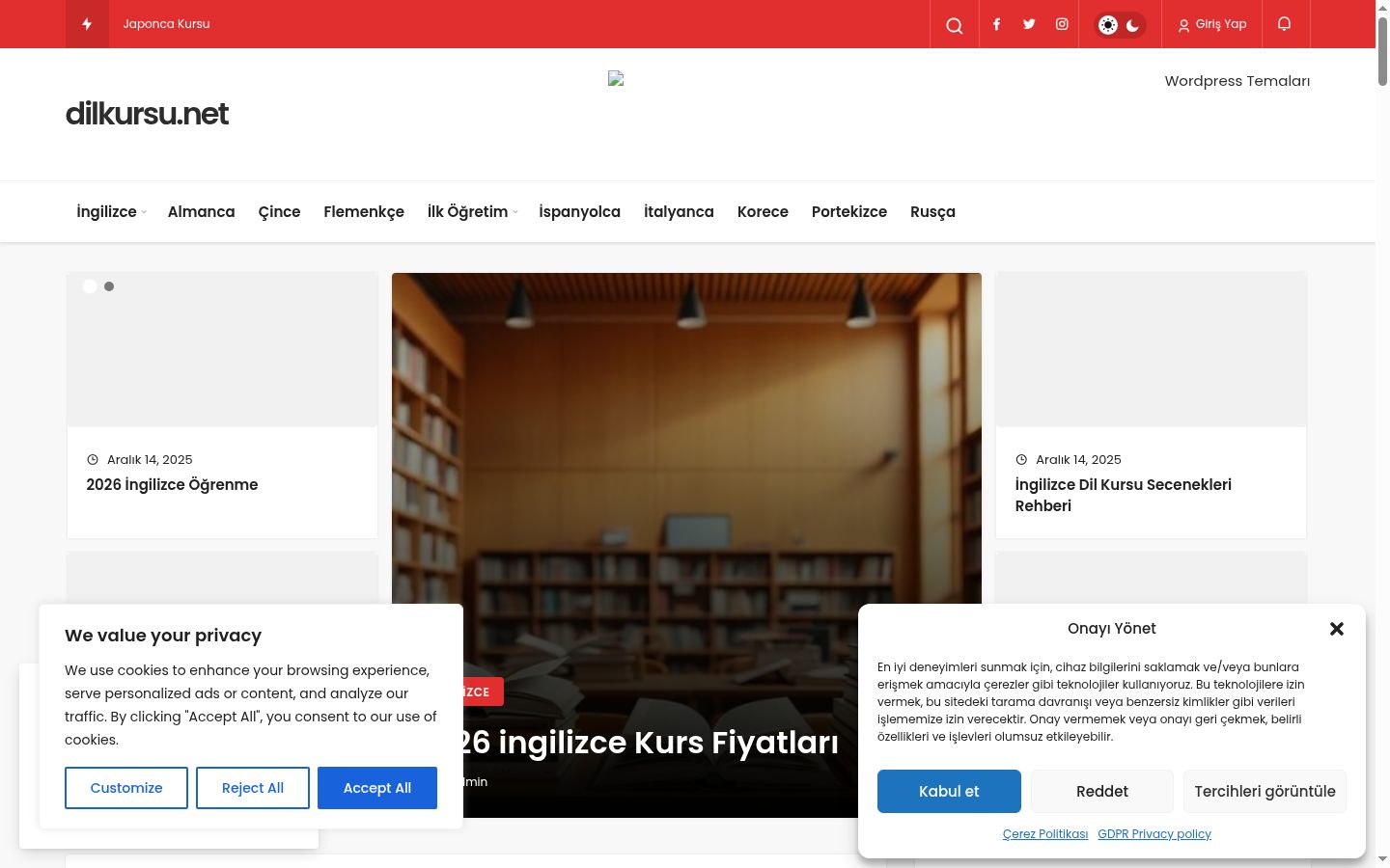 Zrzut ekranu banera zgody wyświetlanego przed jakąkolwiek interakcją