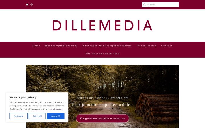Zrzut ekranu dillemedia.nl