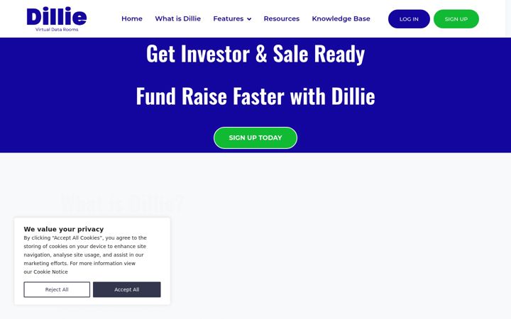 Screenshot of dilliedr.com