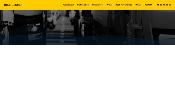 Screenshot of dilligencen.dk