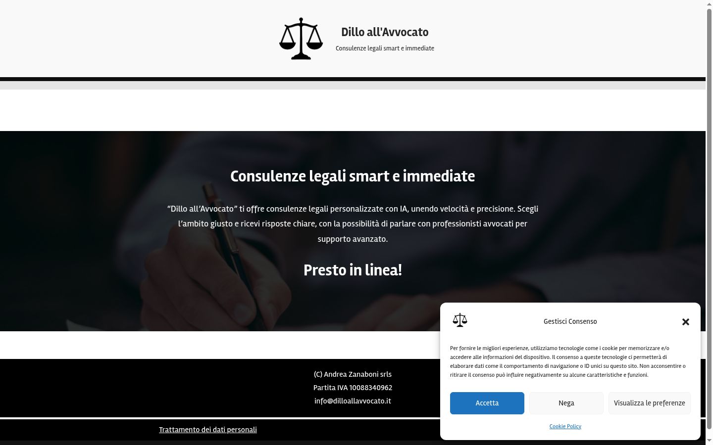 Screenshot tal-banner tal-kunsens muri qabel kwalunkwe interazzjoni