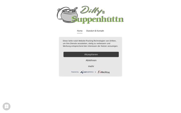 Screenshot of dillys-suppen.de