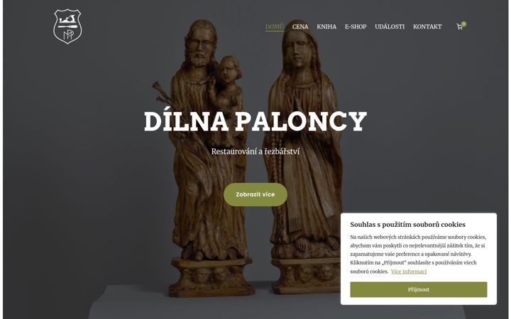 Screenshot ta' dilnapaloncy.cz