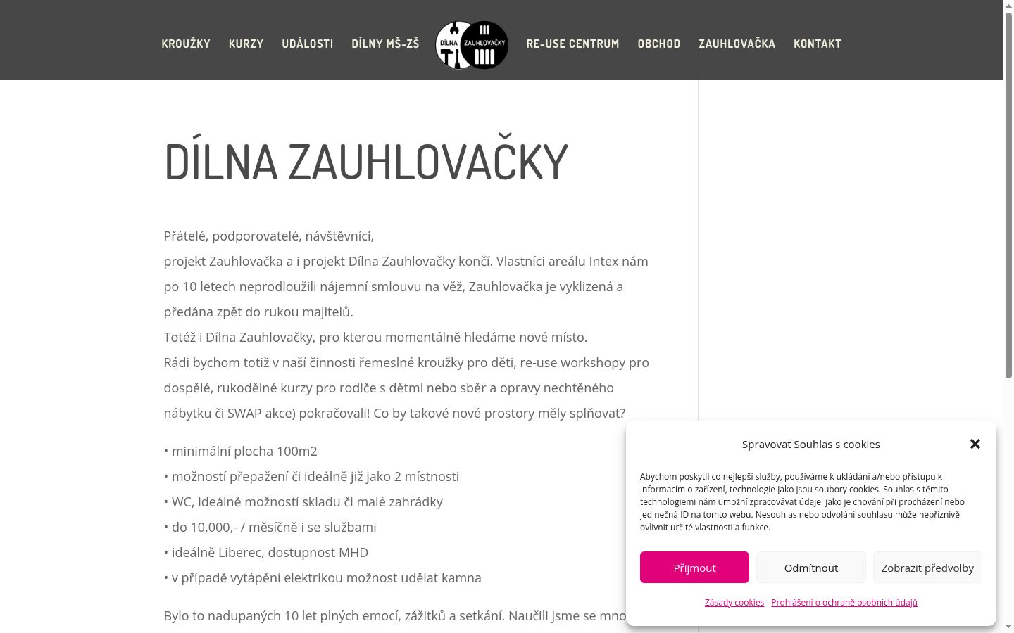 Snímek obrazovky baneru souhlasu zobrazeného před jakoukoli interakcí