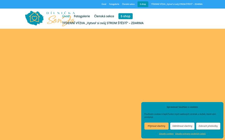 Screenshot ta' dilnickasonja.cz