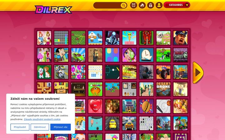 Screenshot of dilrex.com