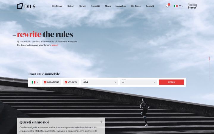Screenshot of dils.com