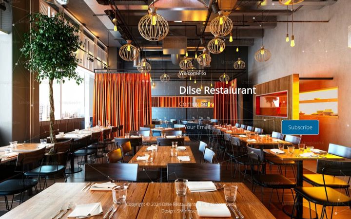 Screenshot of dilserestaurant.com