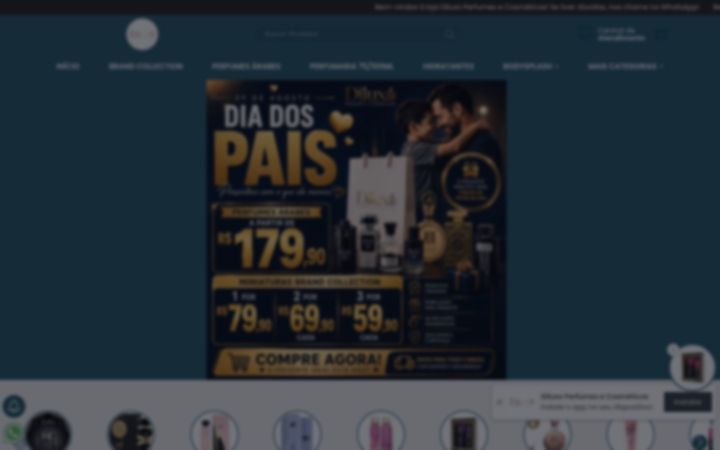 Captura de pantalla de diluxoperfumes.com.br